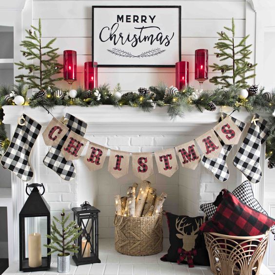 This blogger's farmhouse Christmas decor is all the holiday inspo we need