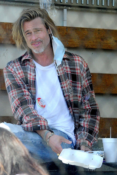 How Brad Pitt Made Men Mad for Plaid